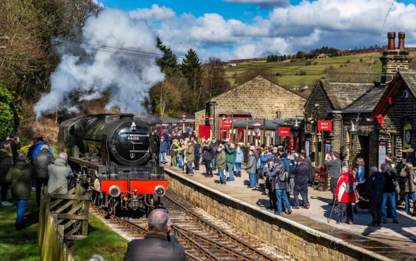 Prince St Cottage - Haworth - Sleeps 4 Kültér fotó